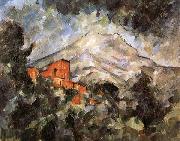 Paul Cezanne La Montagne Sainte-Victoire et le Chateau Noir Sweden oil painting artist